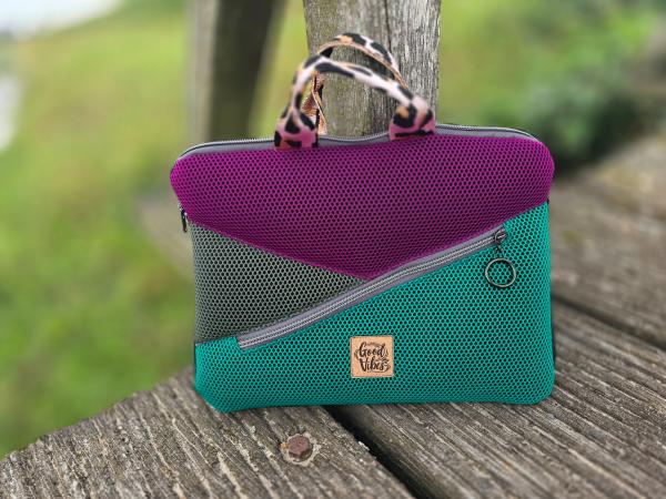 Netz 3D mit Geweberücken Mint 